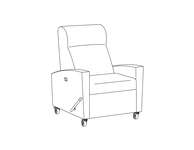 Infusion Layflat Medical Recliner