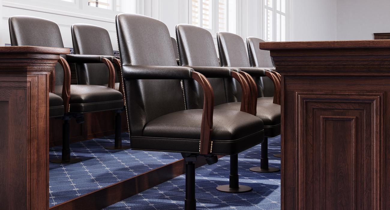 Traditional Jury Chairs