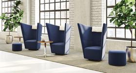 Privacy Lounge Seating & Ottomans