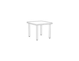 Freestanding End Table