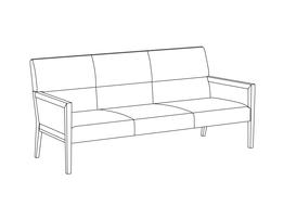 Sofa With Closed Arms