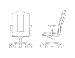 High Back Chair / Fully Adjustable Task Chair
