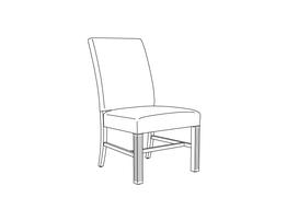 Traditional Dining Chair - Armless